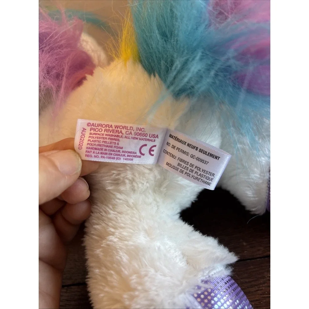 Sparkle Tales by Aurora Rainbow Unicorn Plush Stuffed Animal‎ 12